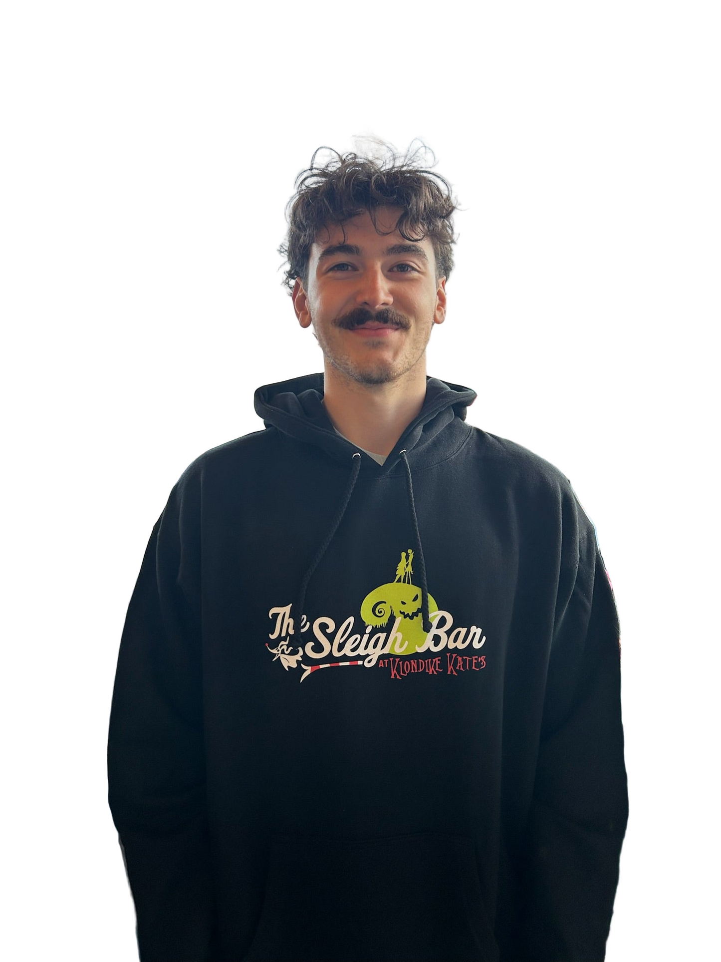 Black Sleigh Bar Hoodie