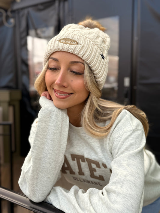 Women’s Knit Pom Pom Beanie
