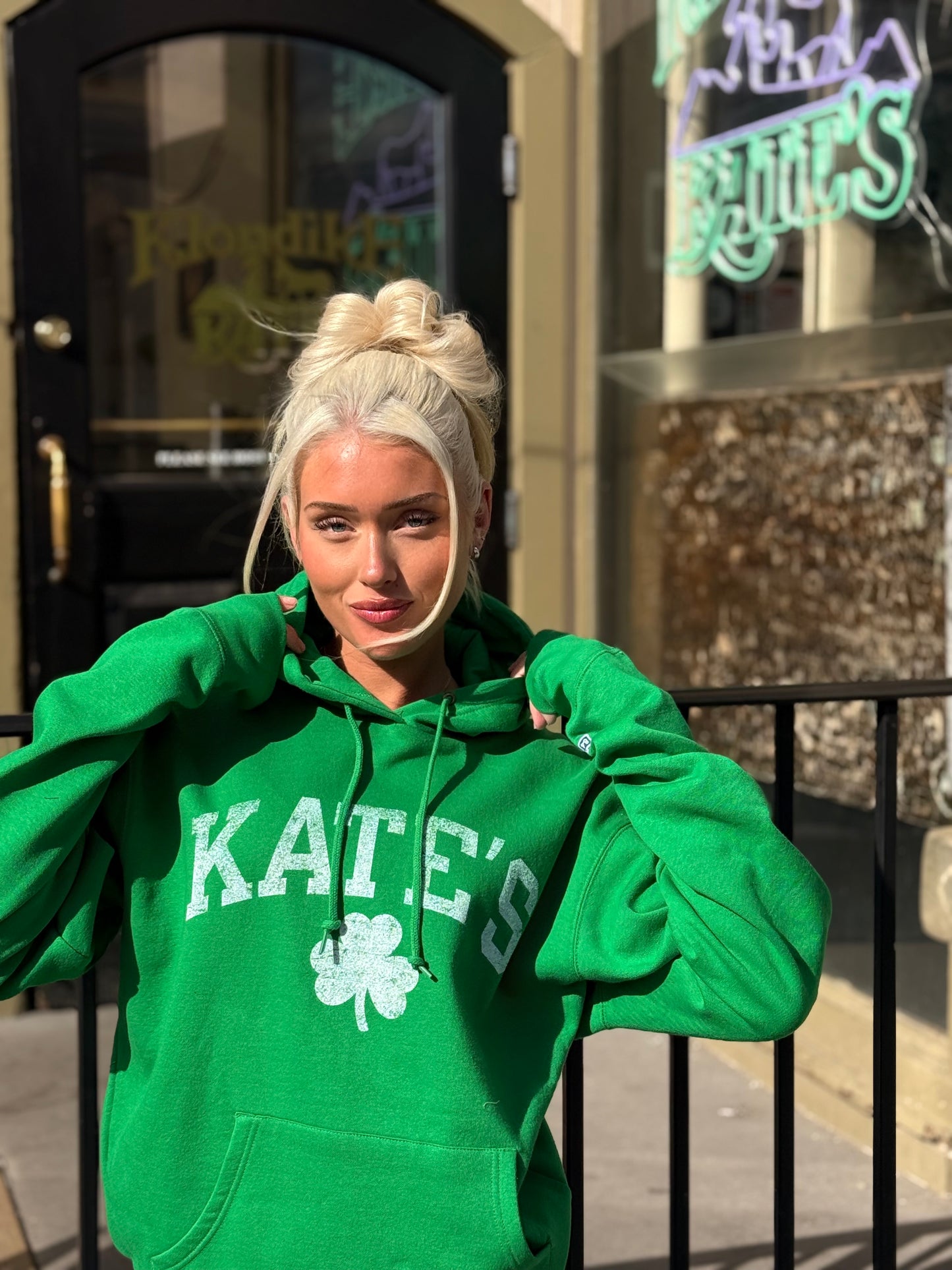 Washed Kate’s St. Patty’s Hoodie