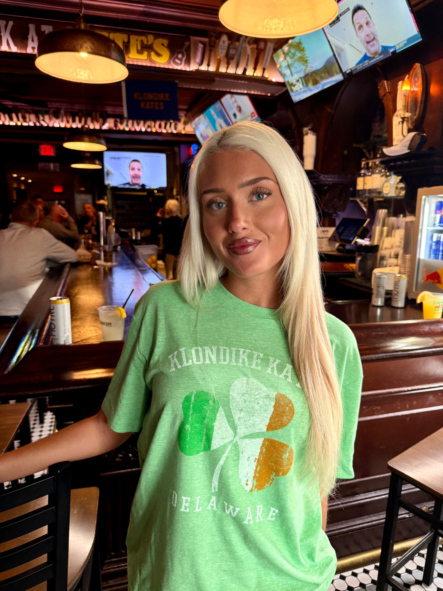 Irish Green Shamrock Tee
