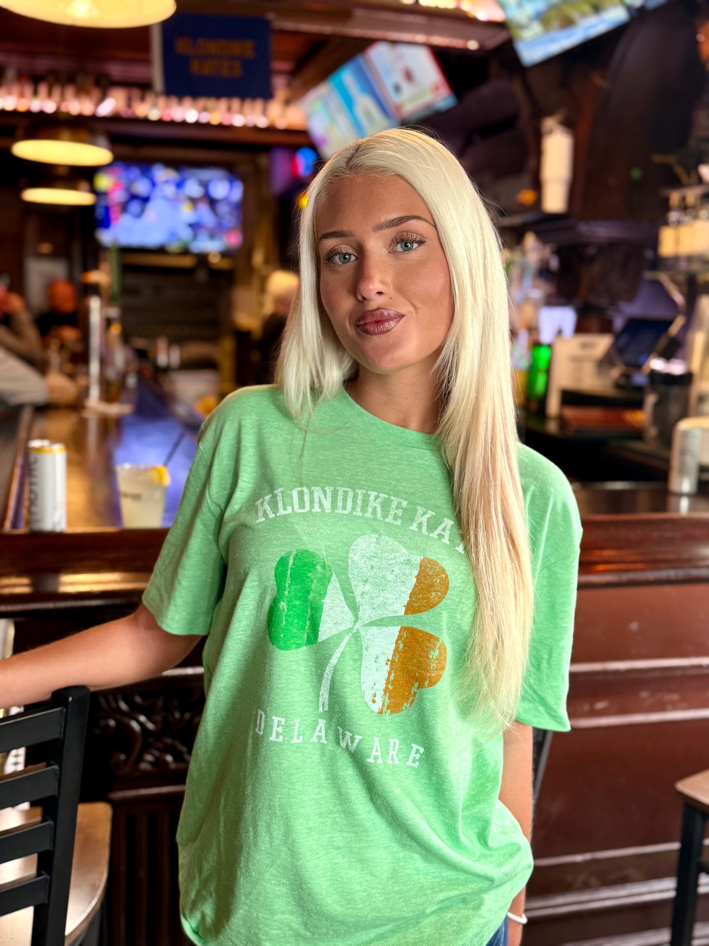 Irish Green Shamrock Tee