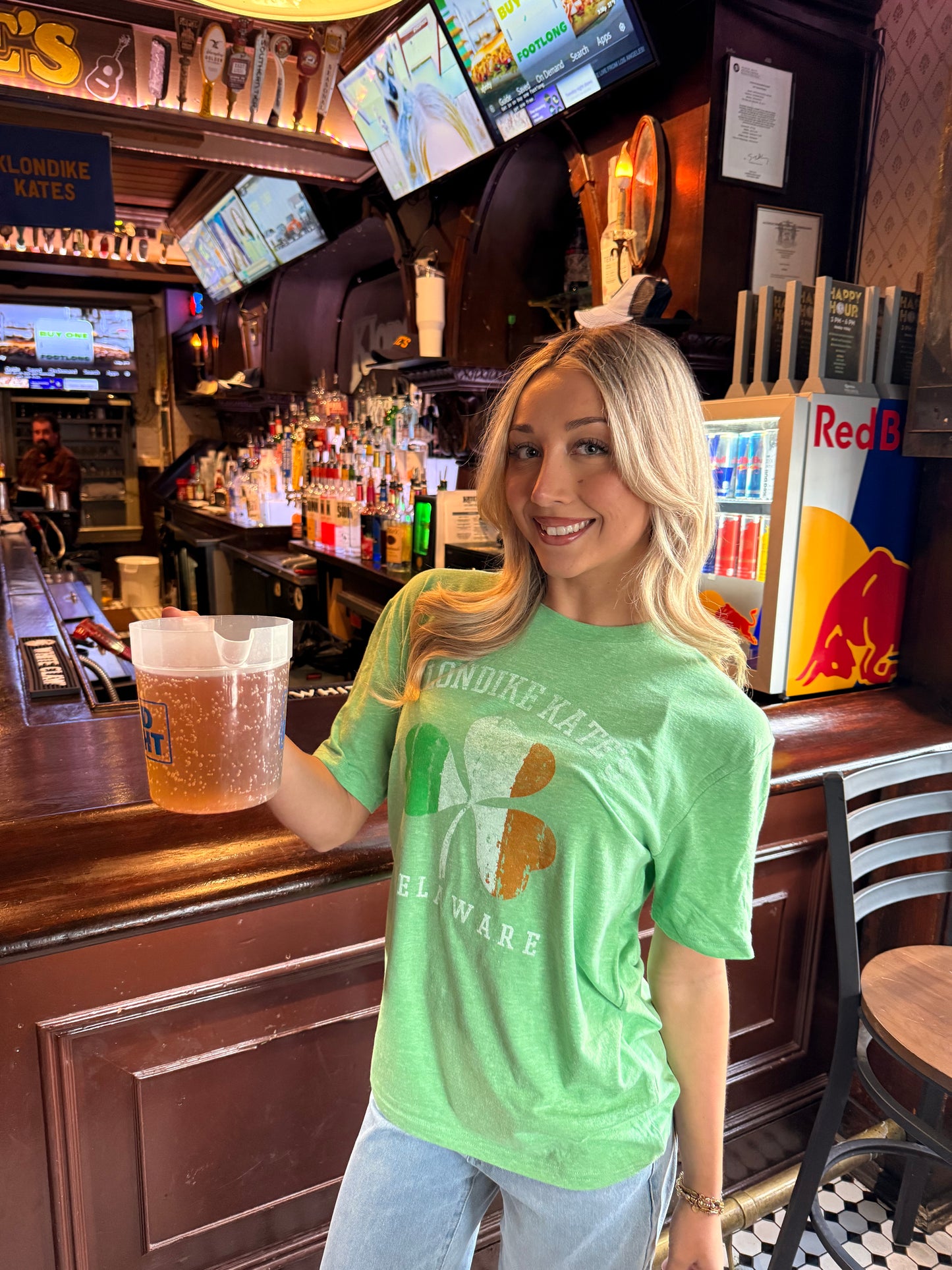 Irish Green Shamrock Tee